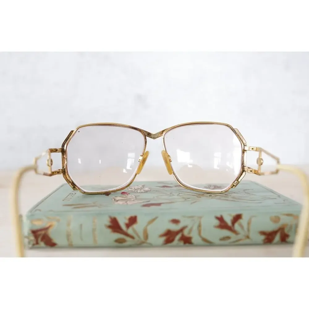 Vintage Cazal 1980s Eyeglass Frames West Germany Multicolor Street Hip Hop